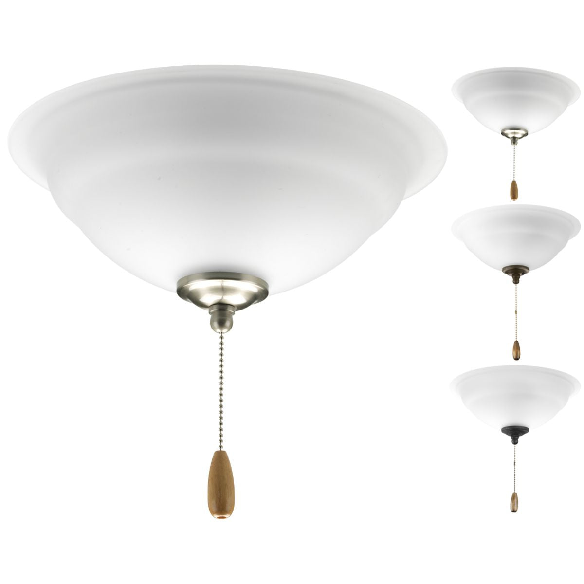 Torino 2-Light Ceiling Fan Light – Progress Lighting, image size:1200x1200