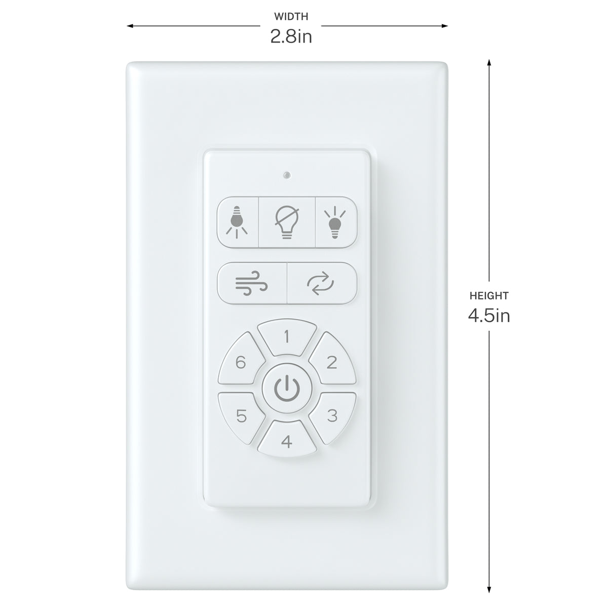C2670 with dimensions on white background