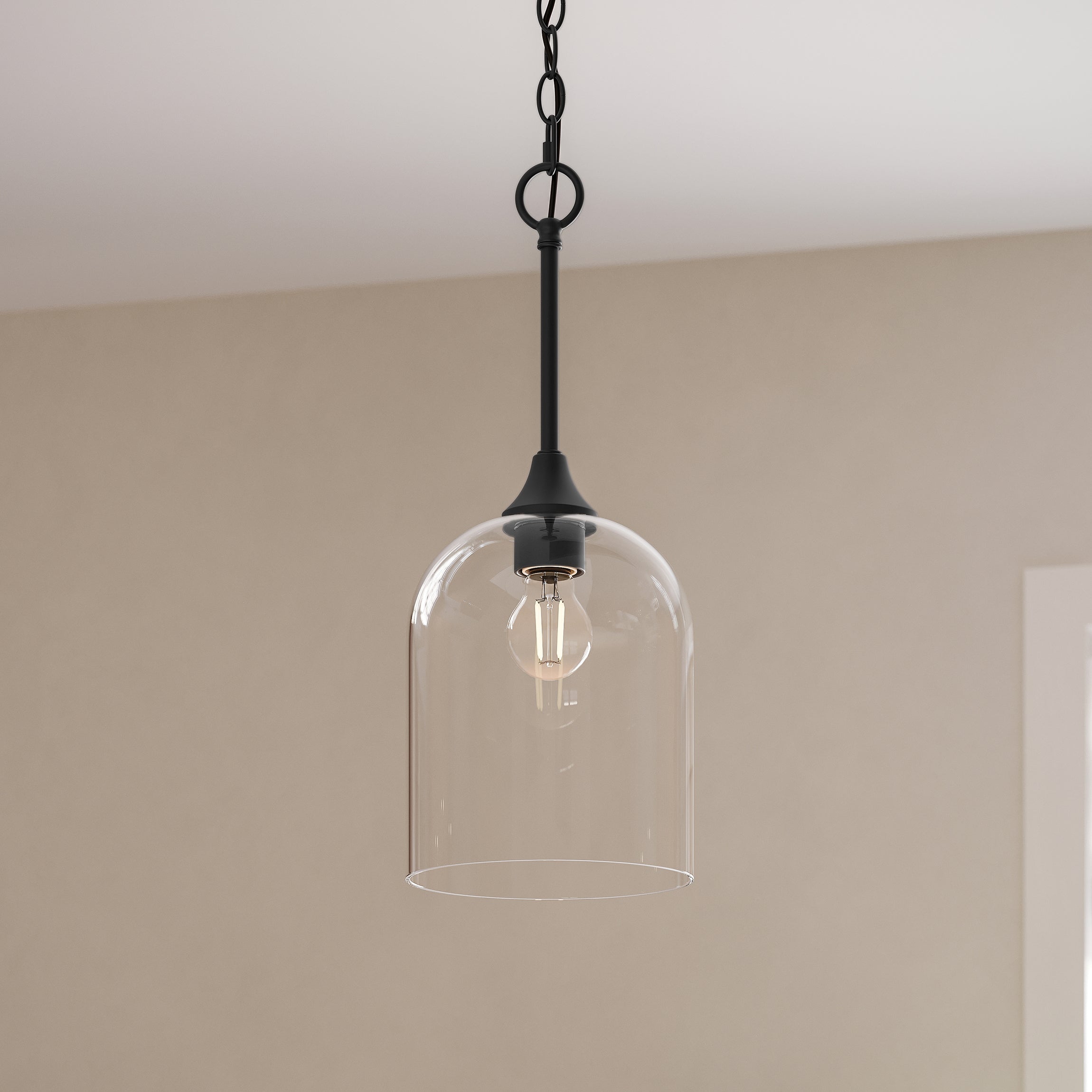 Ilia 1-Light Pendant with Clear Glass Shade – Progress Lighting
