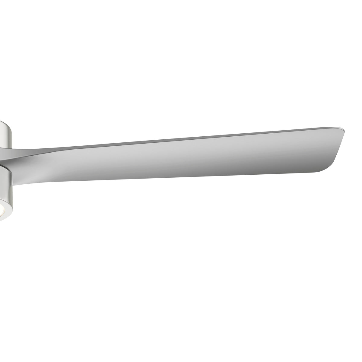 Detail of P250123-009-30 ceiling fan blade on a white background 