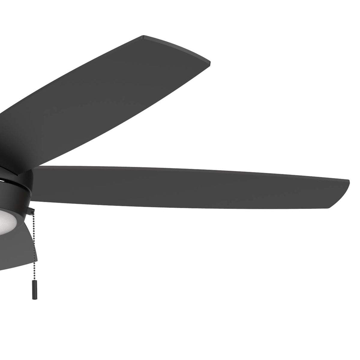 Detail of P250125-31M-30 ceiling fan blades on a white background 