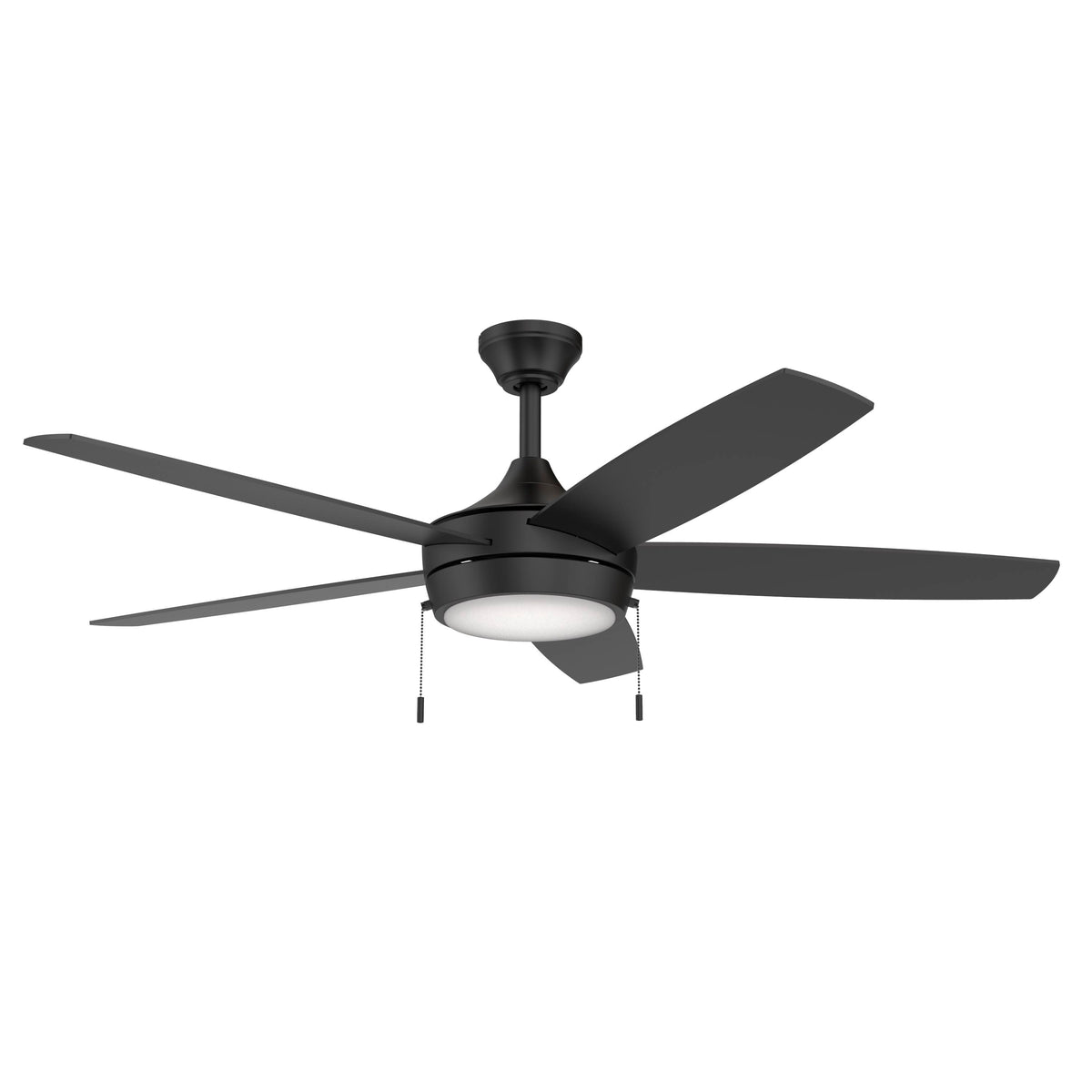 P250125-31M-30 ceiling fan with light on a white background 