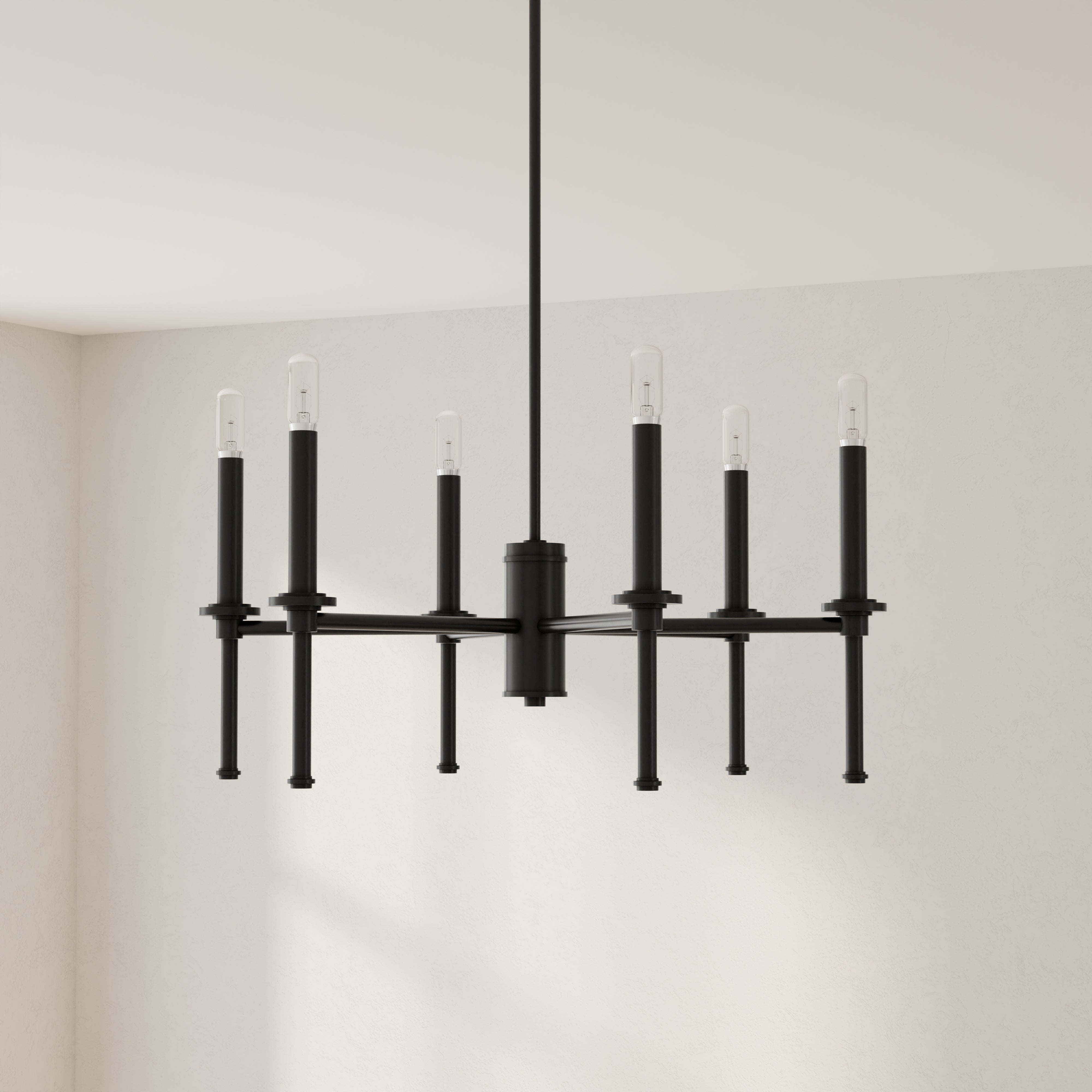 Elara Collection Six-Light Chandelier Light – Progress Lighting