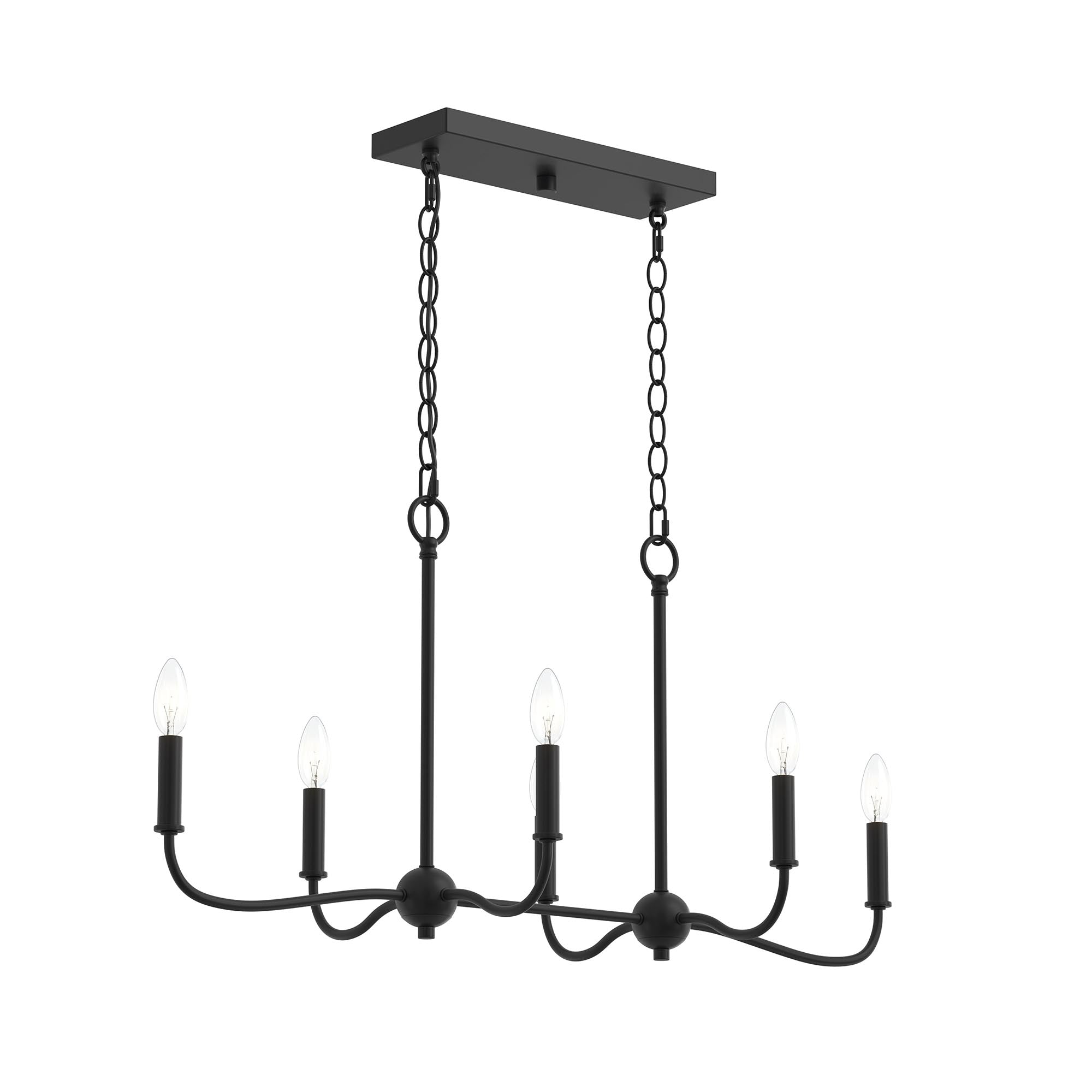 Ilia 6-Light Island Chandelier – Progress Lighting