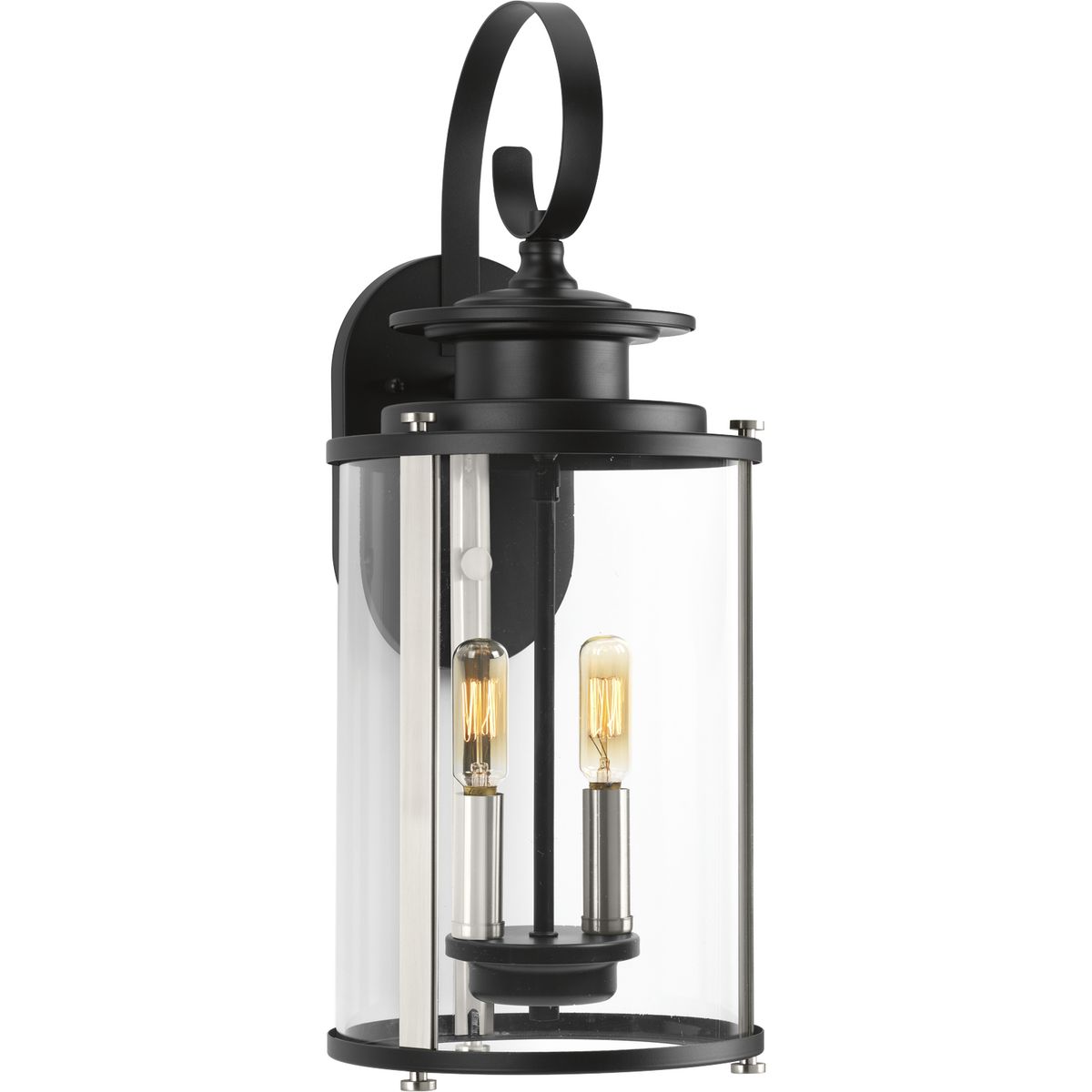 Progress Lighting P560037-031　おしゃれな照明 Squire 2-Light Medium Wall Lantern – Progress Lighting