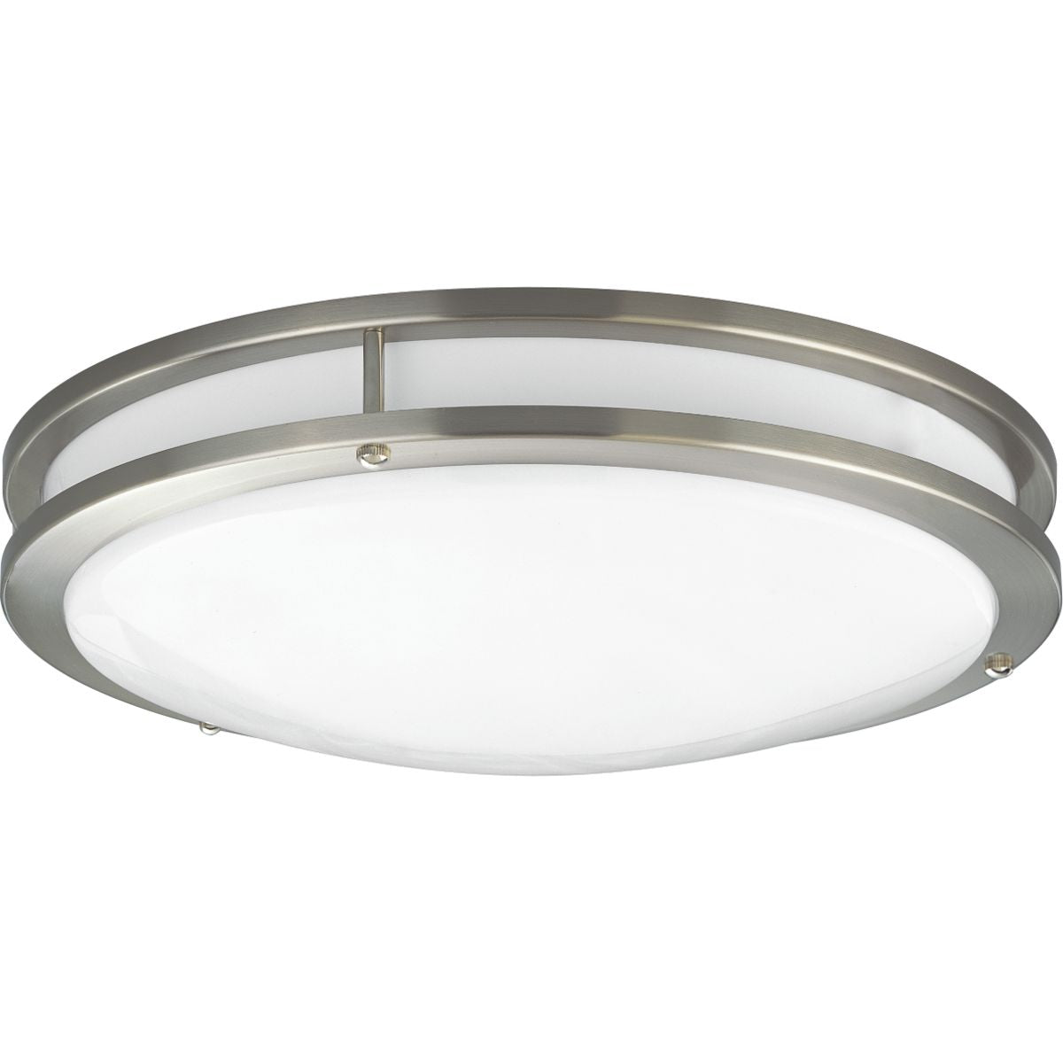Kichler 4-Light Chrome LED Flush Mount Light at Kichler 4-Light Chrome LED Flush Mount Light at