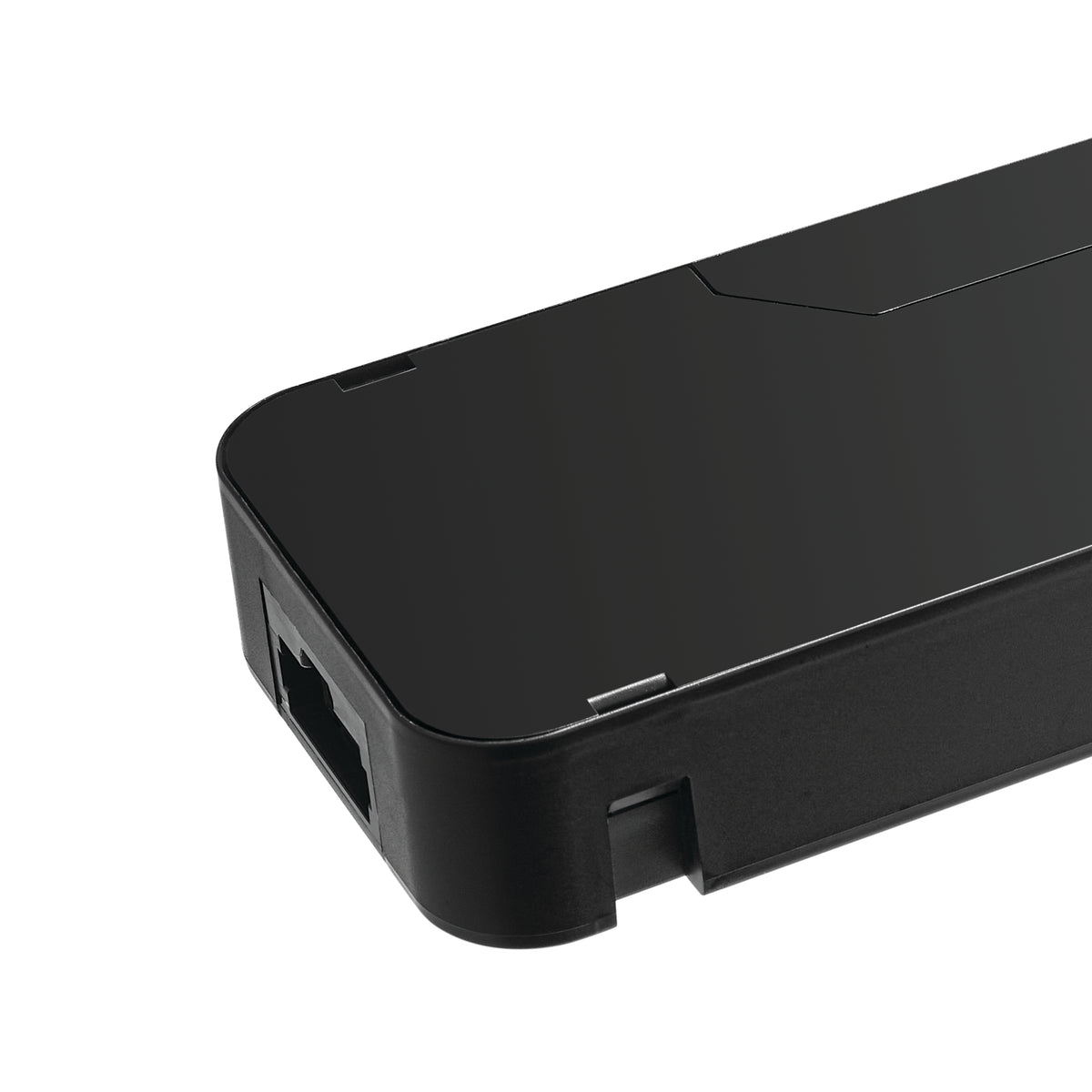 Detail of P860066-031 under cabinet light accessory on white background 