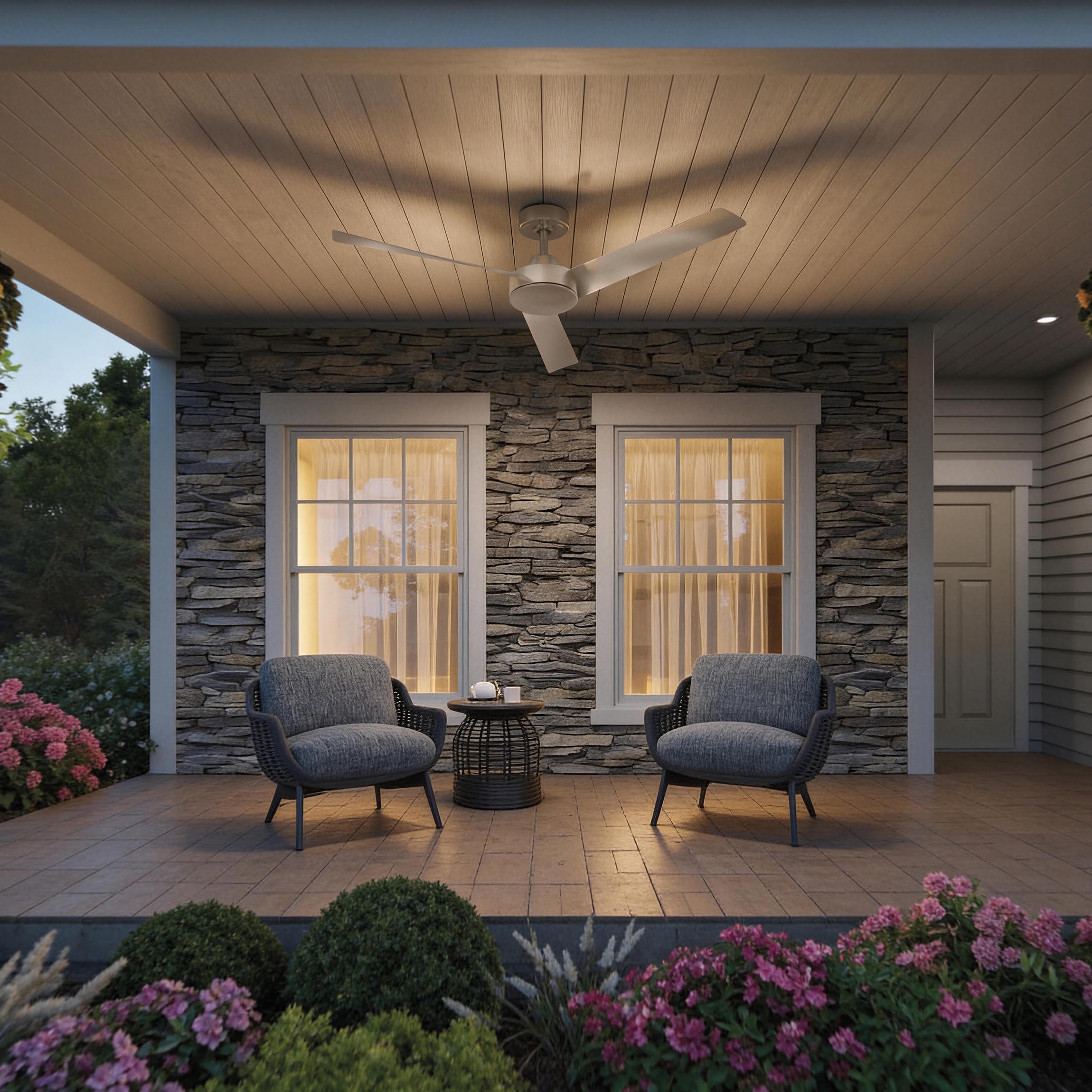 Rizo Collection 52-in. Three Blade Modern Ceiling Fan – Progress